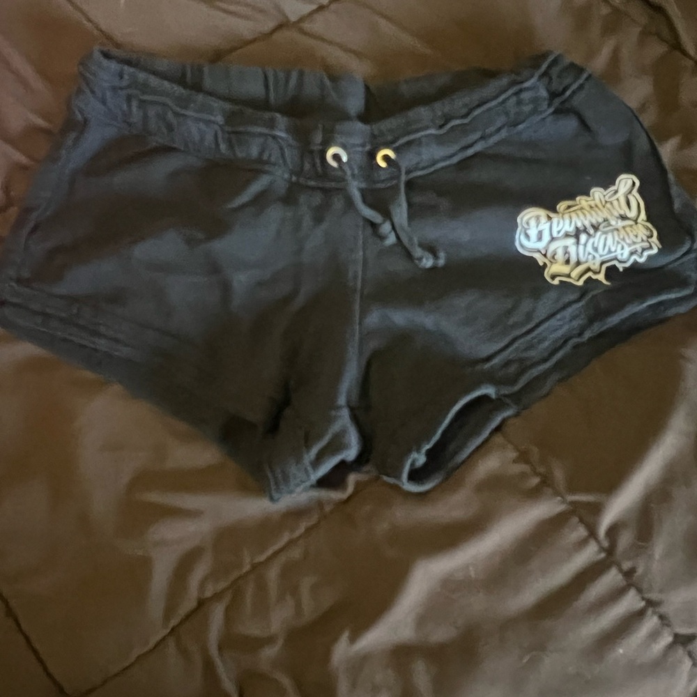 Beautiful Disaster, Large-No longer asking for permission short shorts